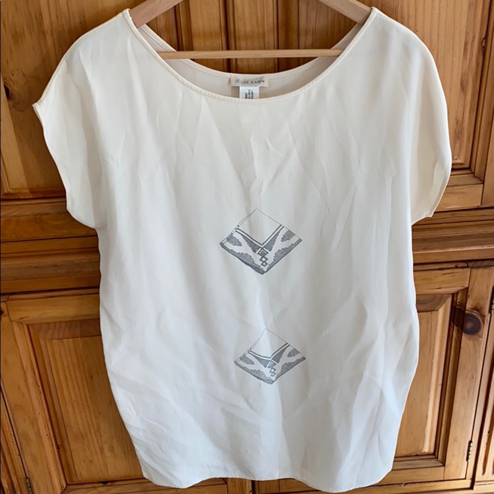 Jesse Kamm Hand printed dress